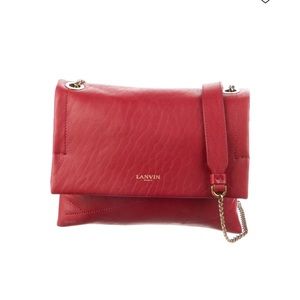Lanvin Medium Sugar Calfskin Shoulder Bag